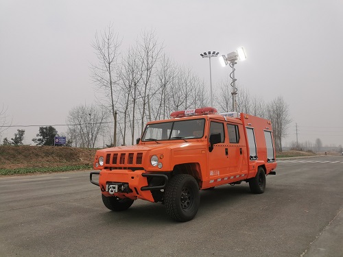 北汽四驅  遠程供水消防車